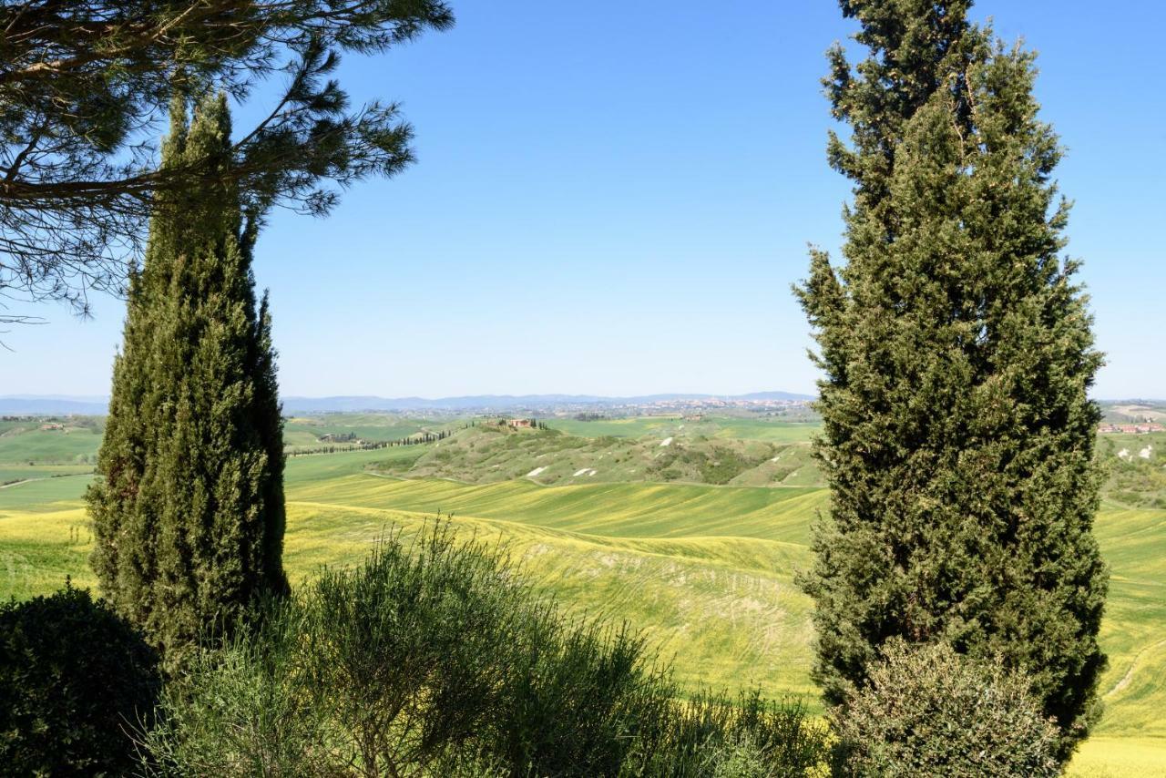 Tuscany Balcony: Crete Senesi Casetta Exterior foto