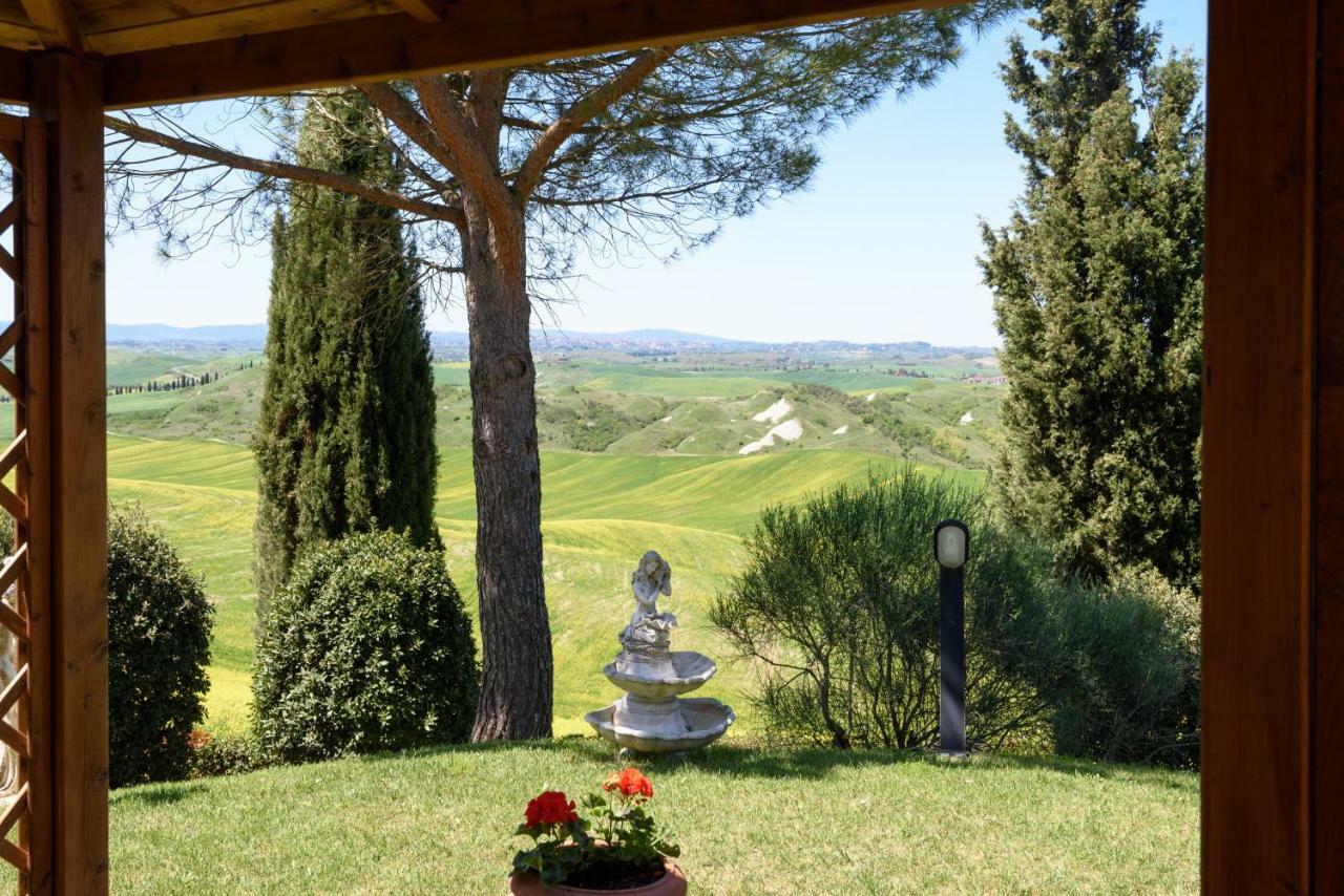 Tuscany Balcony: Crete Senesi Casetta Exterior foto